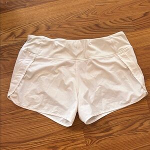 Women's White Shorts